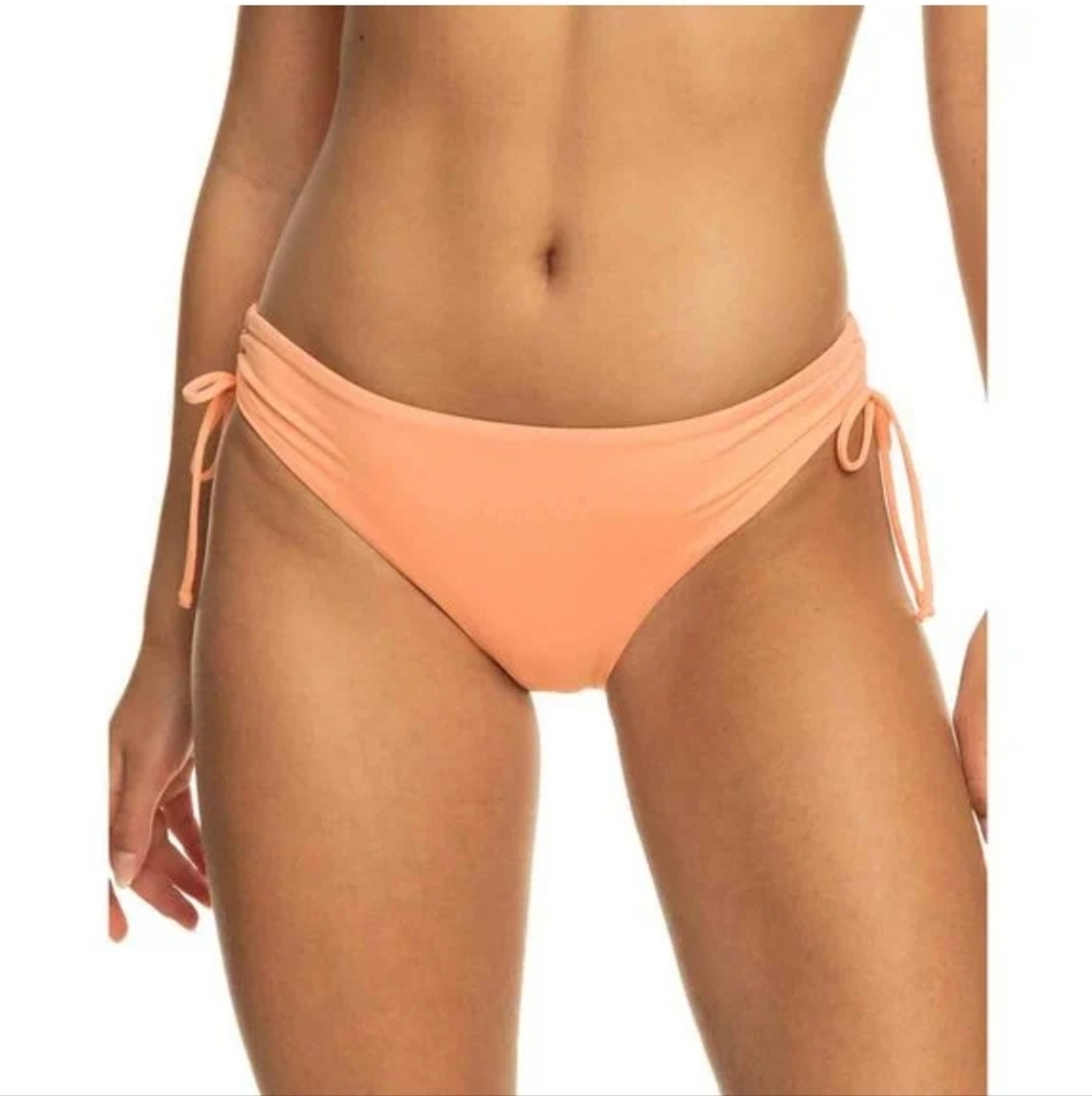NEW Roxy bikini bottoms size large orange tie sides